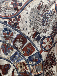 Foulard en soie Longchamp