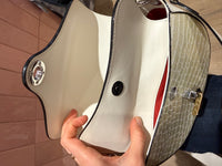 Sac blanc en cuir lancel