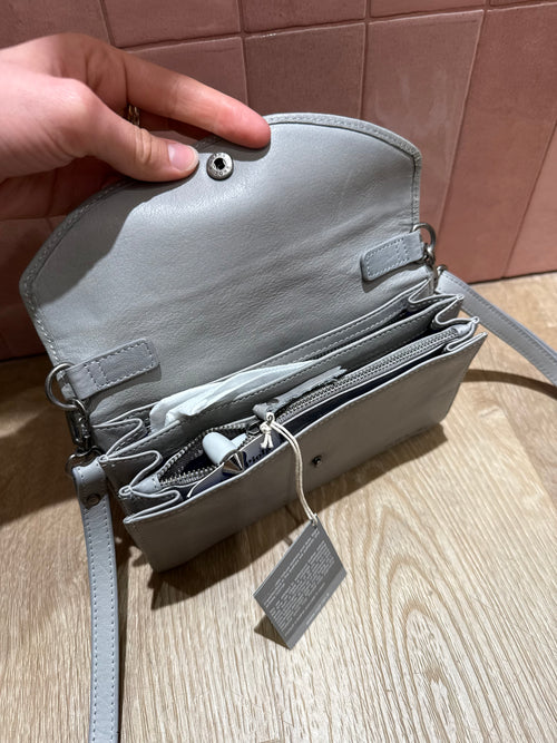 Sac gris en cuir nat & nin