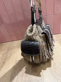 Sac beige Dior vintage colombus