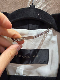 Blazer beige col noir Barbara Bui T.36 30/09