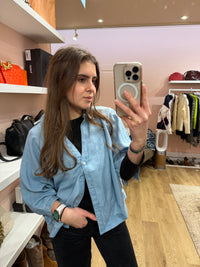 Chemise courte jean Yaya T.40