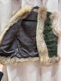 Veste sans manche astrakan T.S
