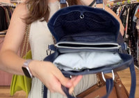 Sac bleu Longchamp 08/09