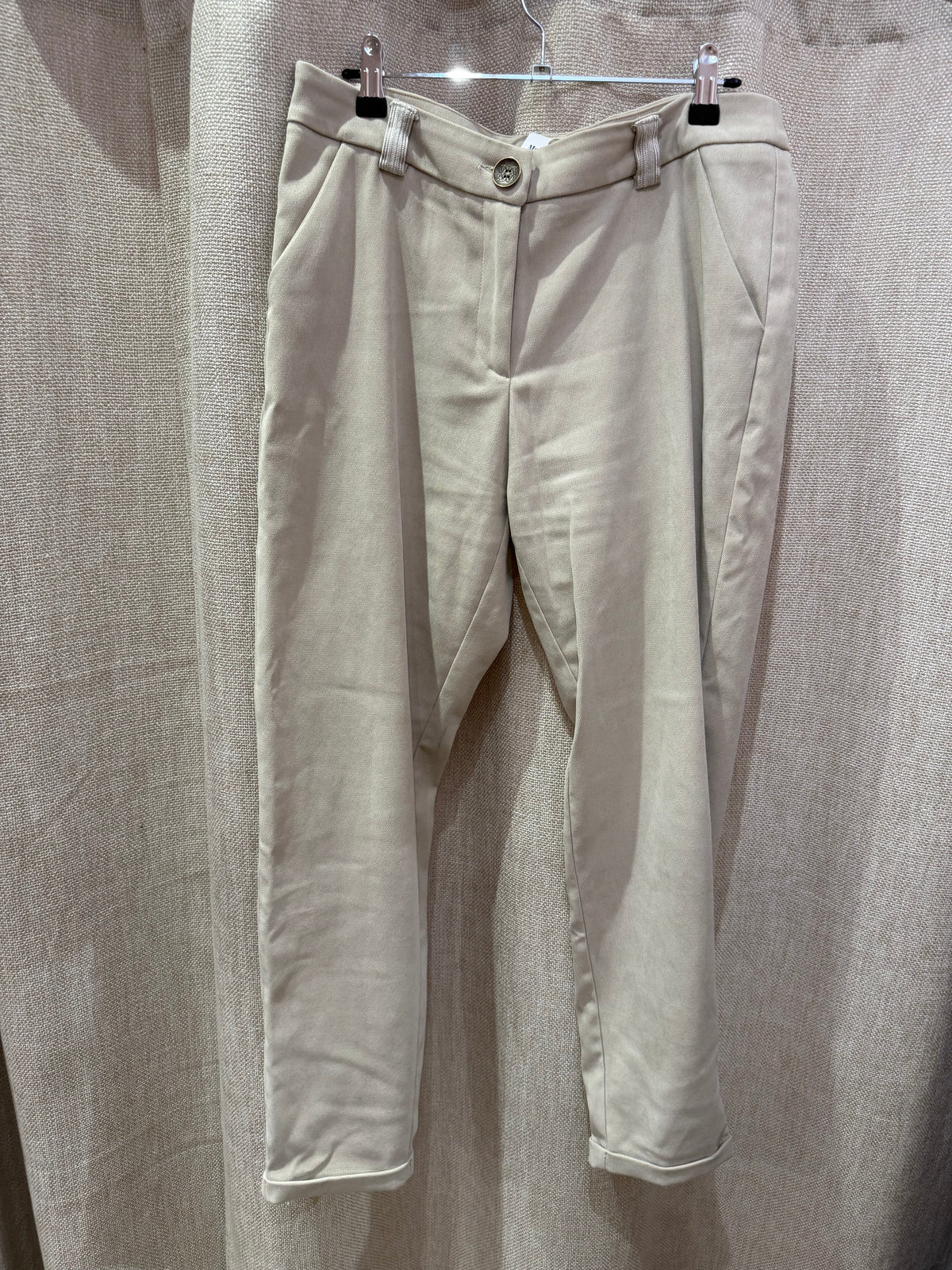 Pantalon beige Eva Kayan T.40