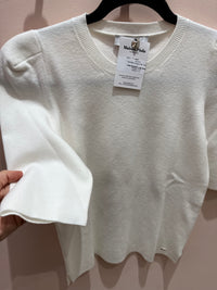 top blanc morgan MC Taille L