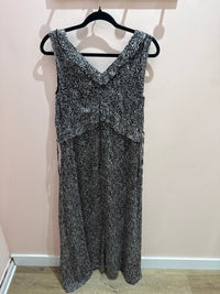 Robe IKKS grise beige T.38