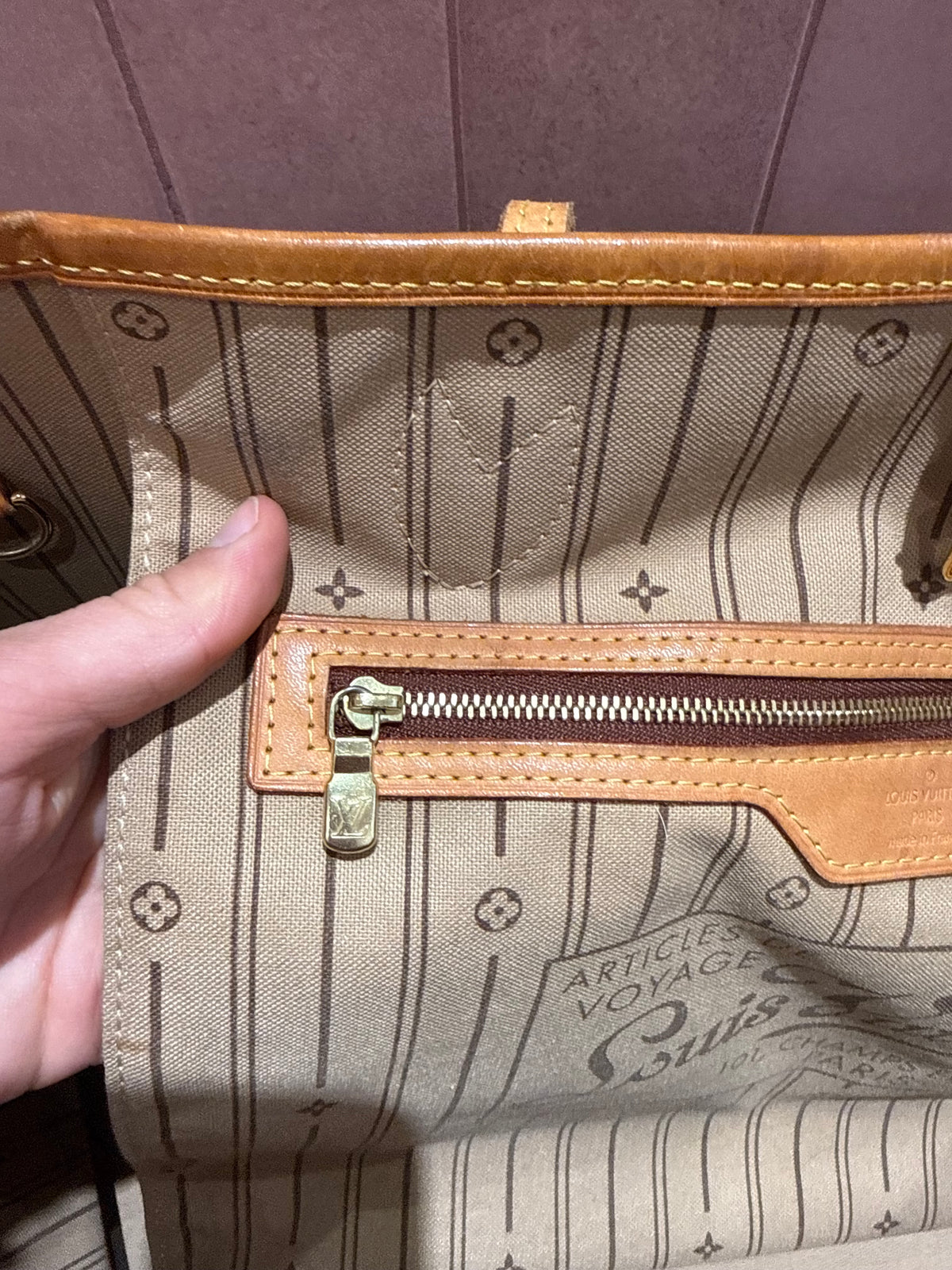 Sac Louis Vuitton neverfull monogramme