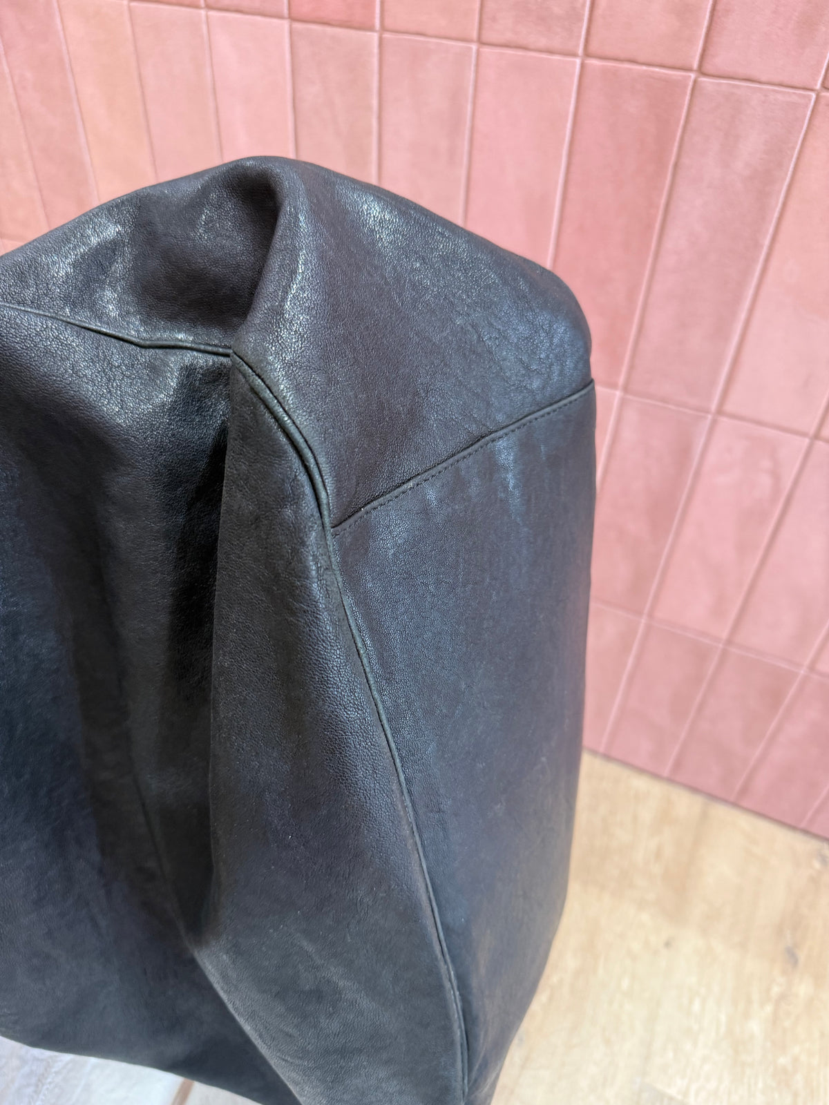 Sac noir yves Saint Laurent - noir - cuir 01/06