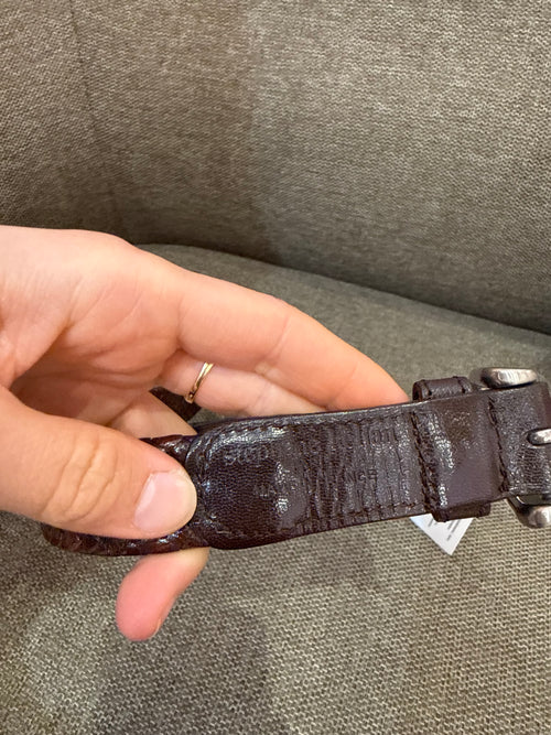Ceinture marron Stéphane Kelian T.S/M