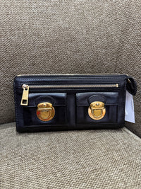 Porte-monnaie Marc Jacobs Noir détail doré T.TU
