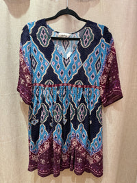 Robe bleu et violet Ba&sh T.S