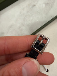 Bracelet noir en cuir Longchamp