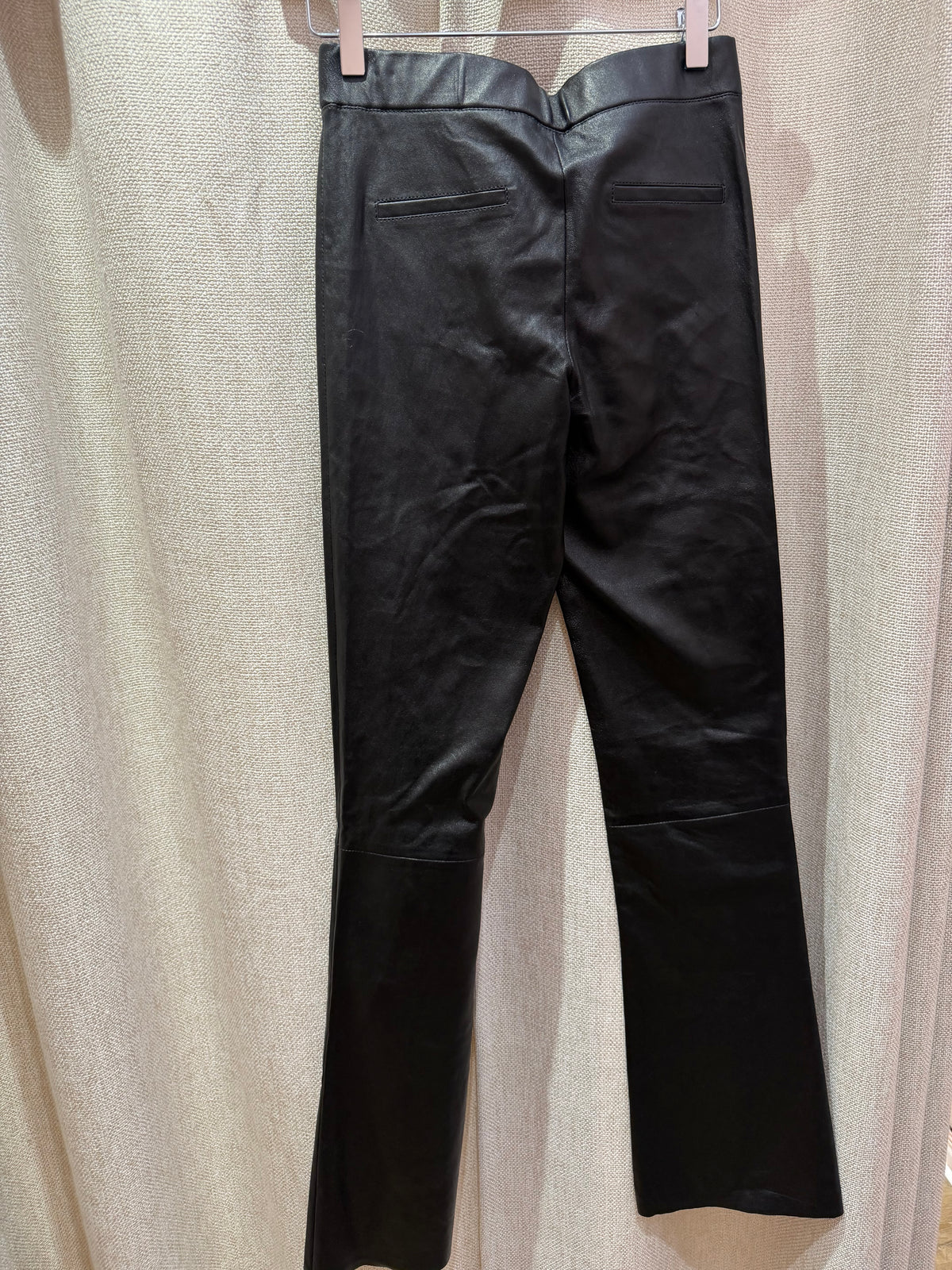 Pantalon en cuir noir Max & moi T.36 29/08