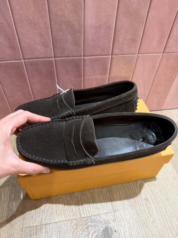 Mocassins marron Tods T.38 18/09