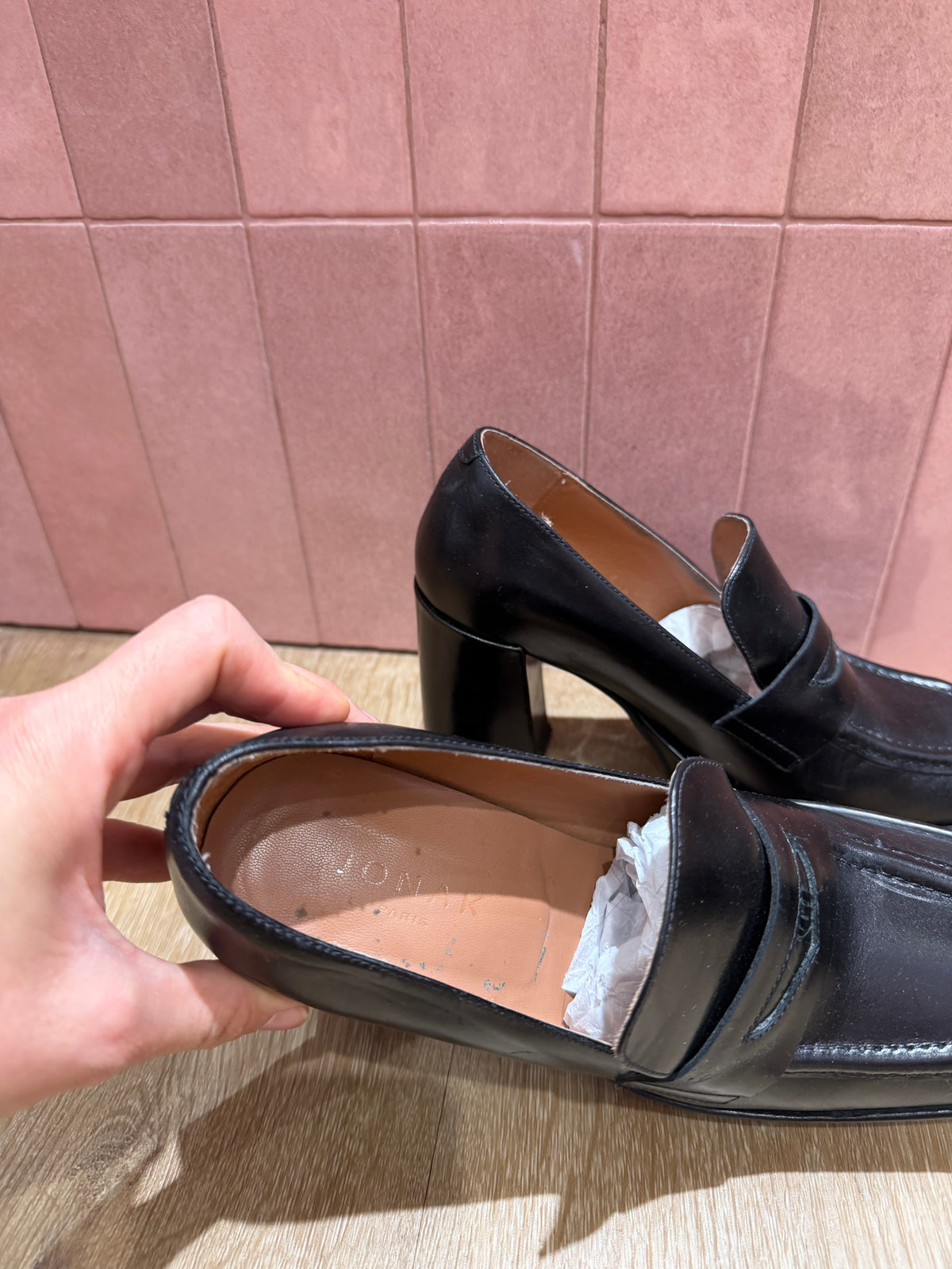 Mocassins à talon Jonak T.38