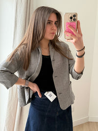 Blazer Acoté Noir et blanc T.M