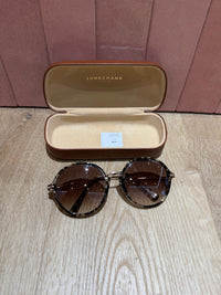 Lunettes marron et beige Longchamp Taille 03/09