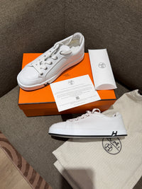 Baskets blanches Hermès T.38 27/08