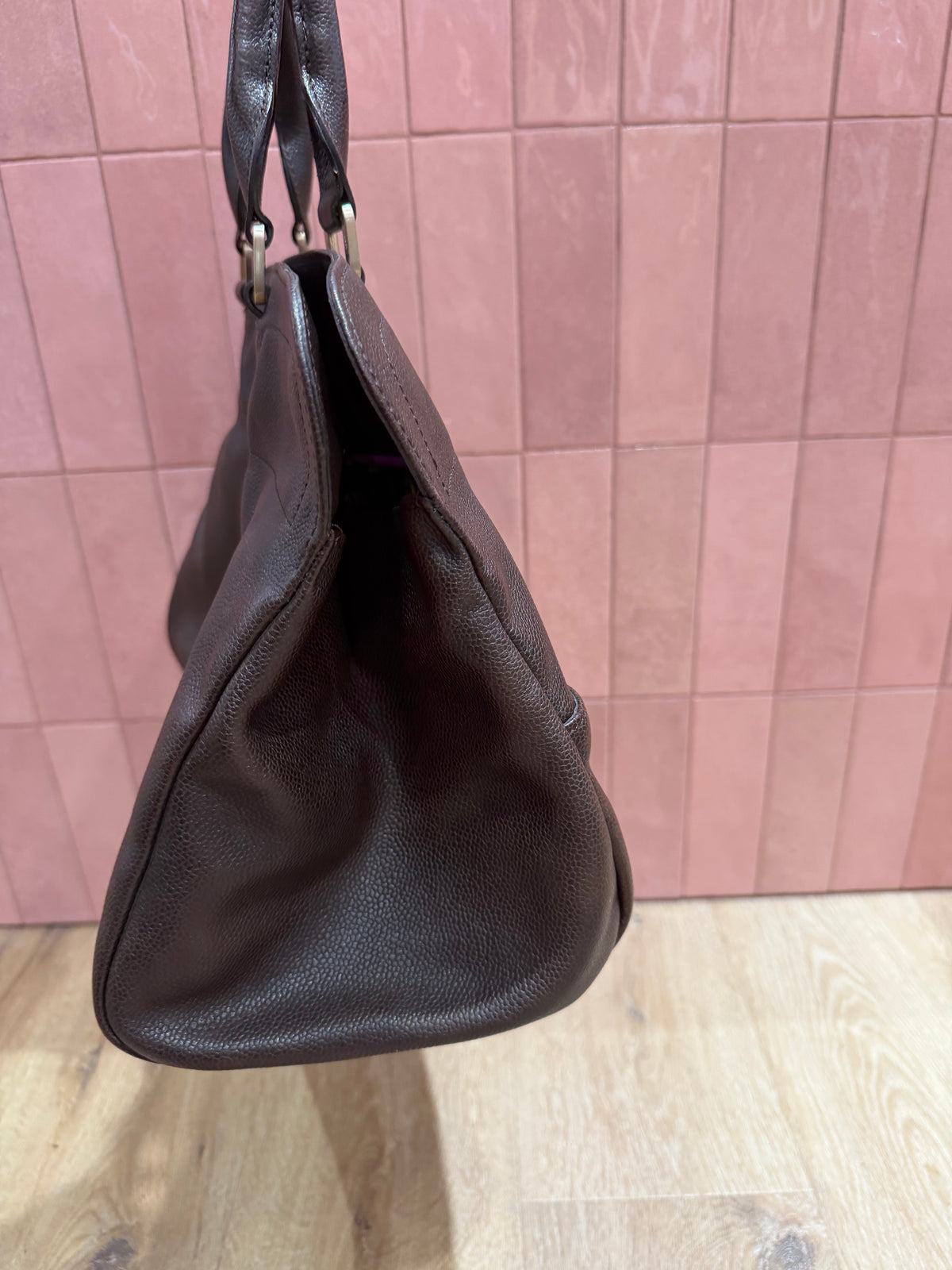 Sac marron Longchamp Gasby 03-10