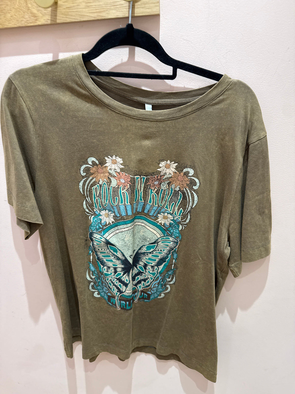 T-shirt marron Summum T.L