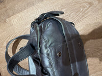 Sac maison123 cuir argenté