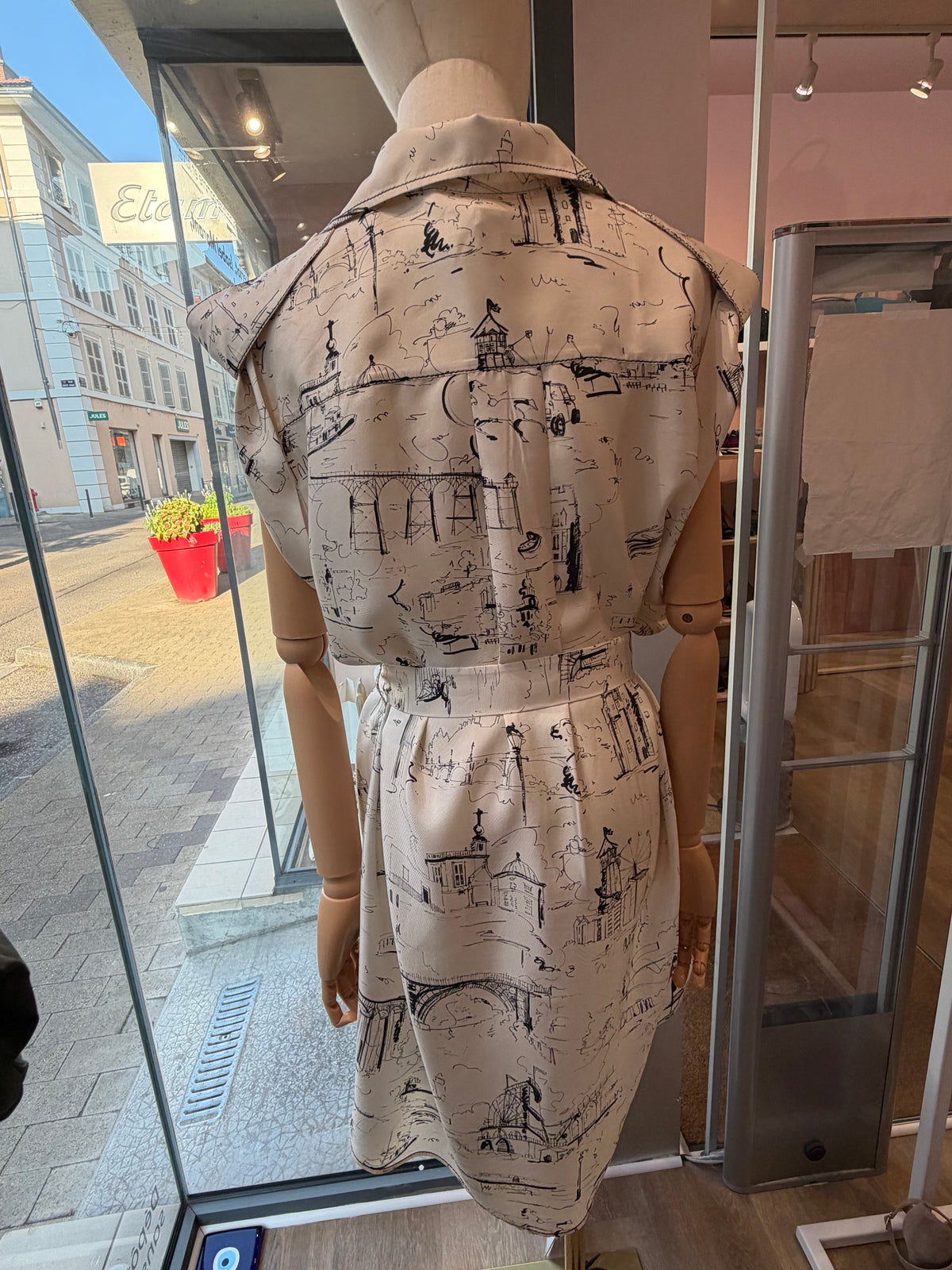 Robe en soie Burberry t.38 01/08