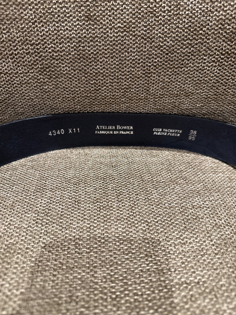 Ceinture en cuir atelier boxer