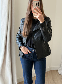 Veste perfecto en cuir T.m