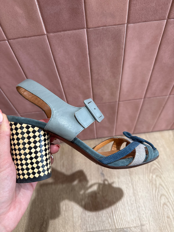 Sandales Chie Mihara Bleu T.37,5