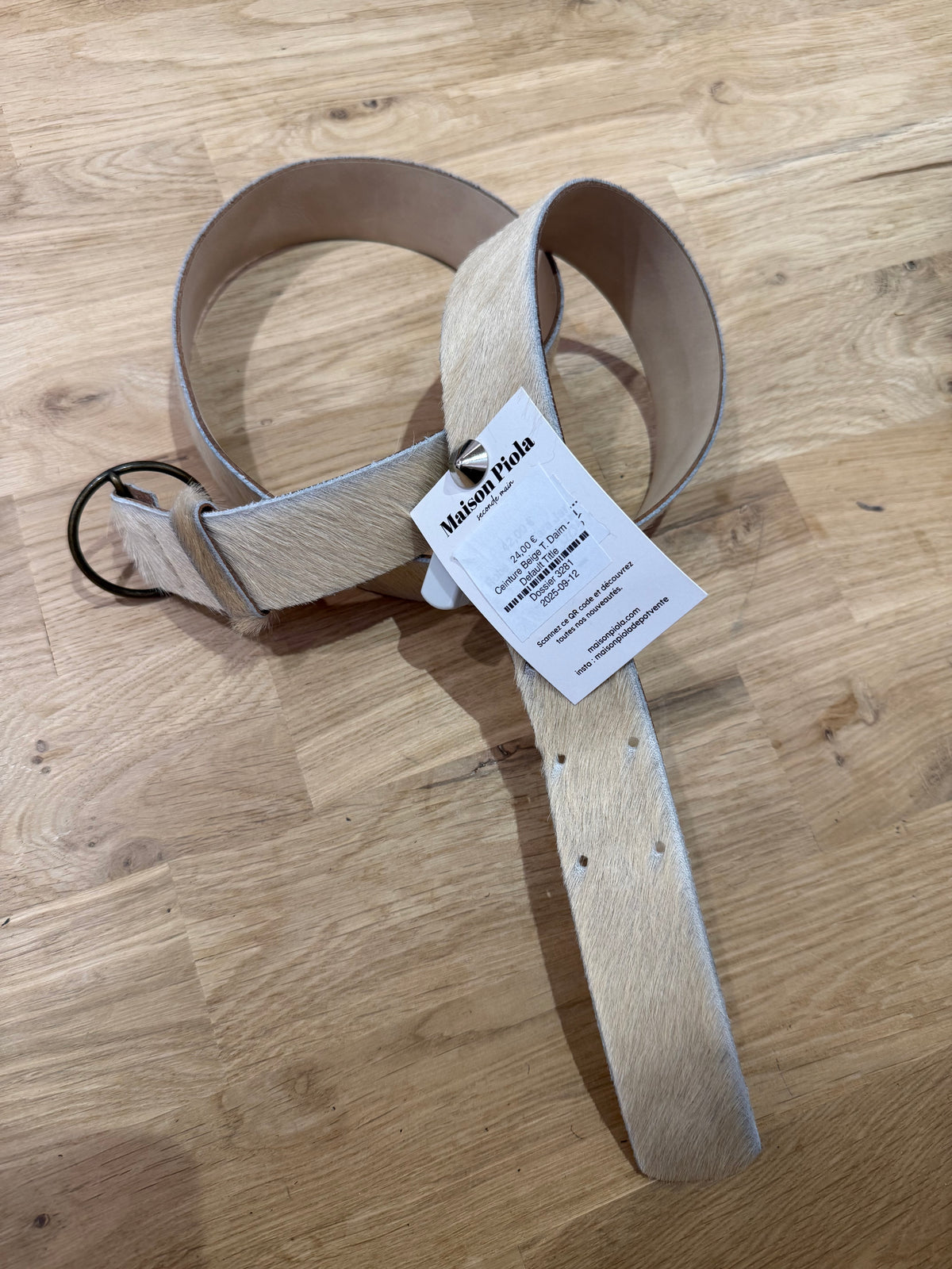 Ceinture Blanche T. Bellerose