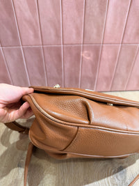 Le Tanneur sac en cuir marron 08/09