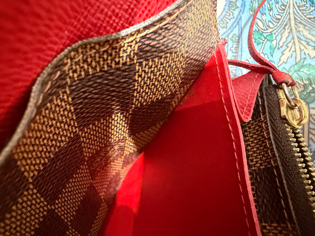 Louis Vuitton Portefeuille Émilie Damier Ébène 28/07