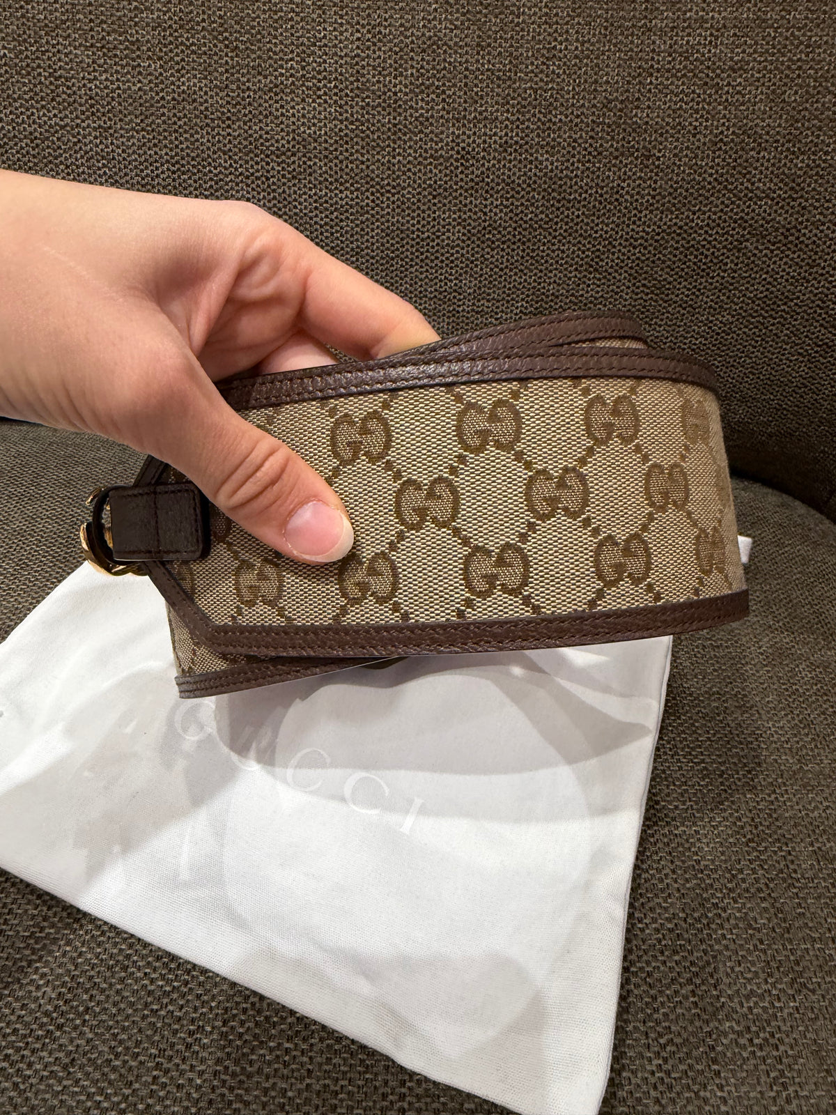 Ceinture épaisse Gucci T.100 cm 21/09