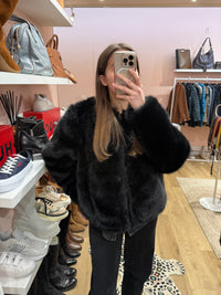 Doudoune Soya Concept noire T.L