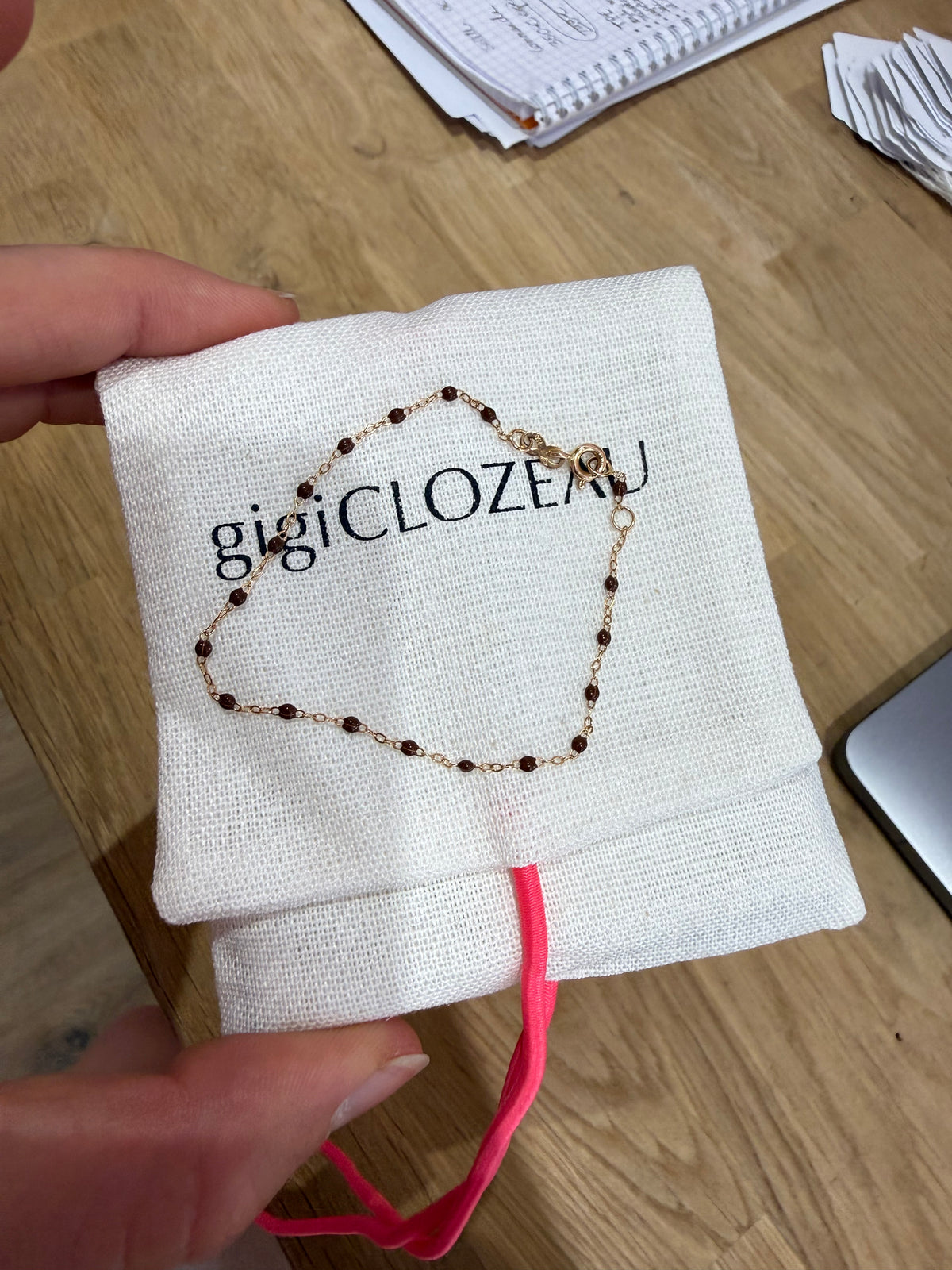 Bracelet or gigi Clozeau 06/06