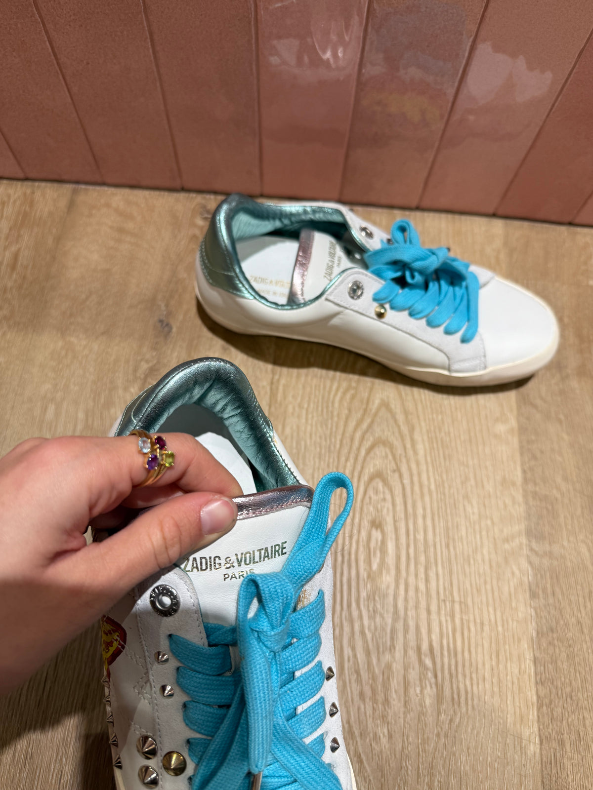 Baskets blanches Zadig & Voltaire 37