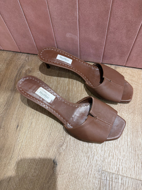 Mules Max Mara Marron T.40 09/06