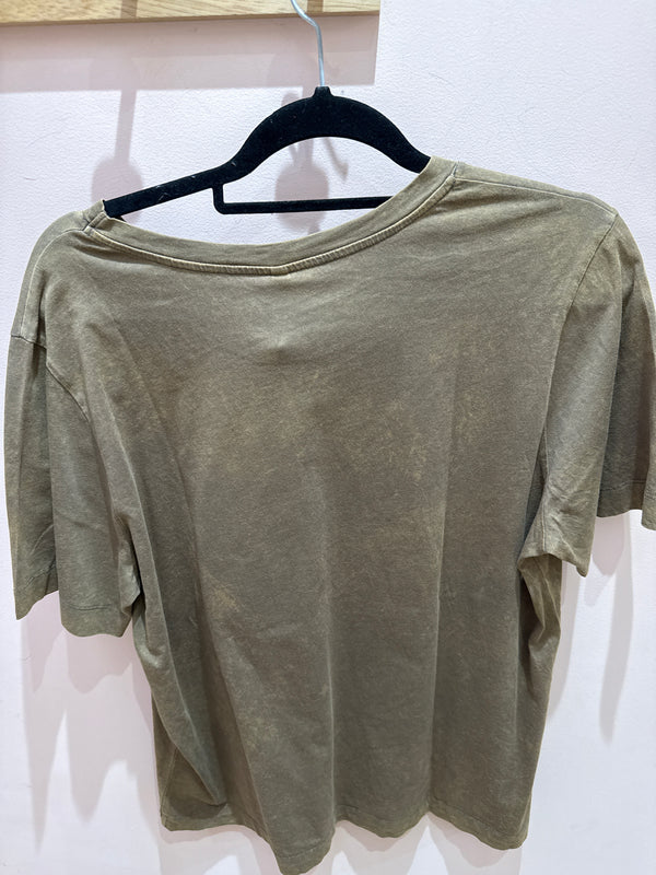 T-shirt marron Summum T.L