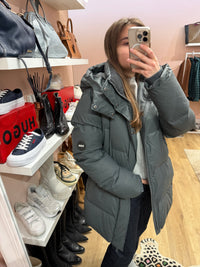 Doudoune grise rains T.L