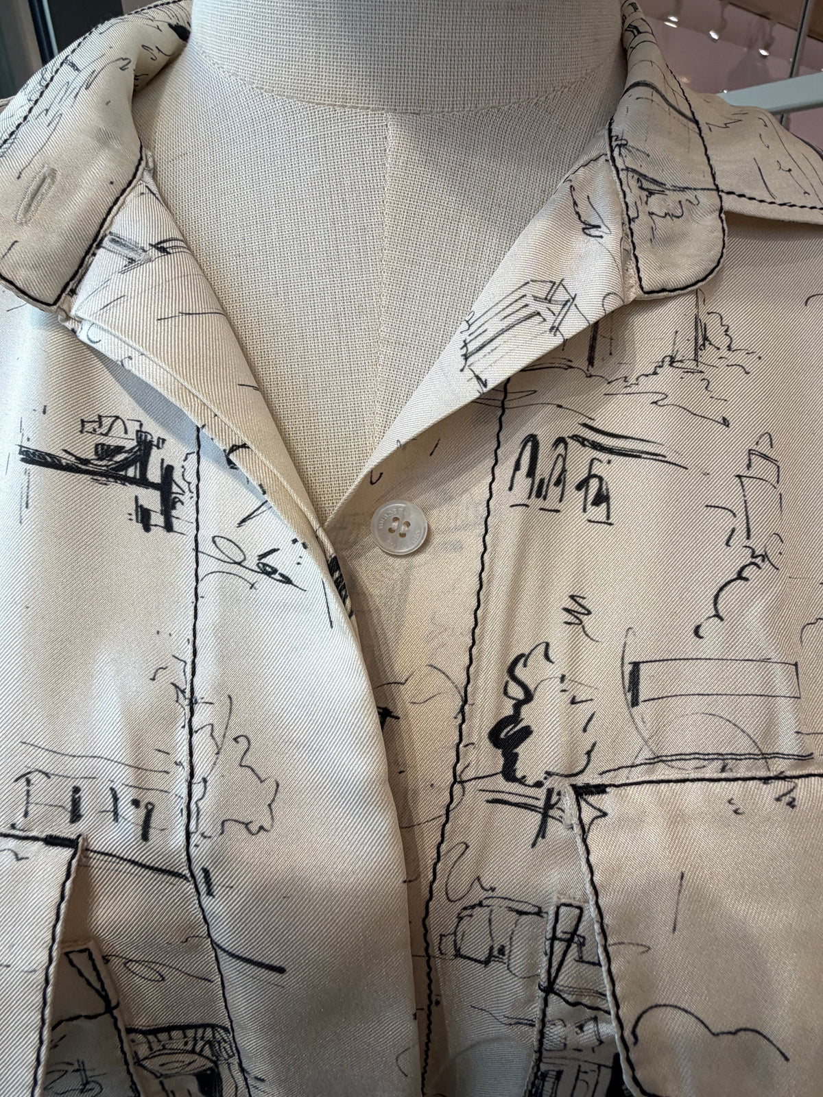 Robe en soie Burberry t.38 01/08