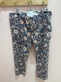 Pantalon bleu motif blanc Hod T.38
