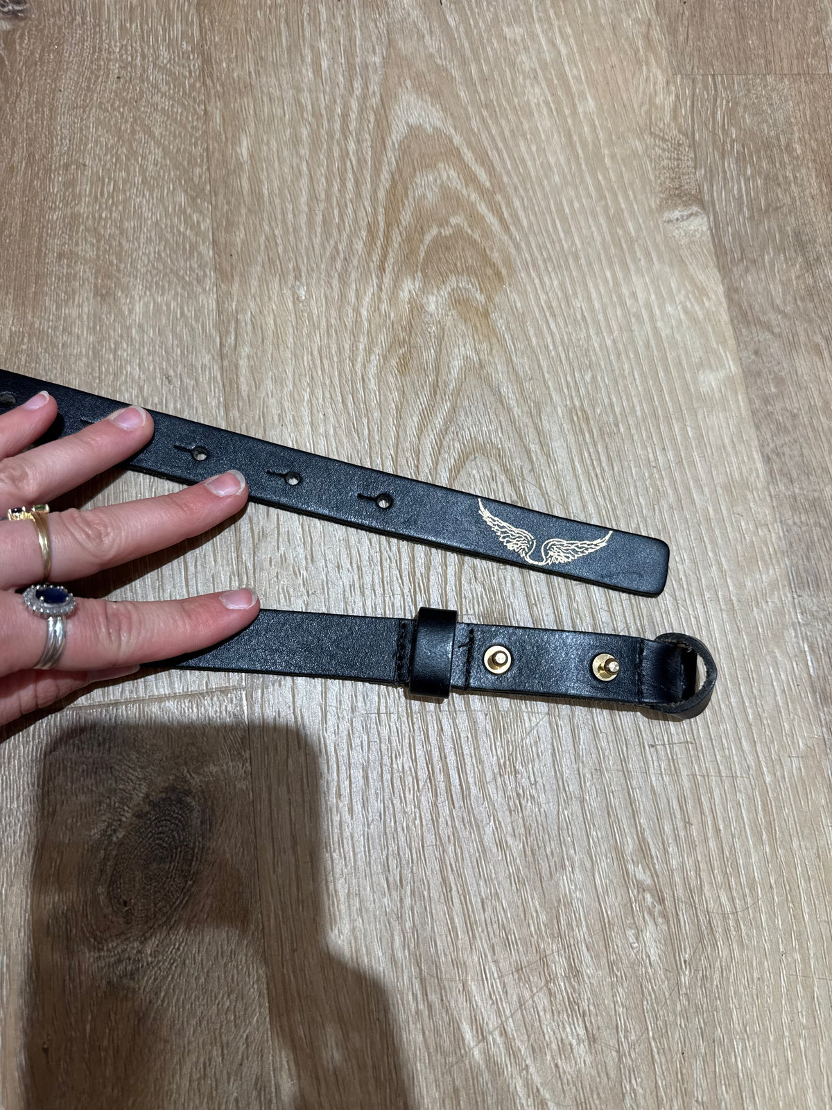Ceinture fine Zadig & Voltaire Cuir T.M 04/06