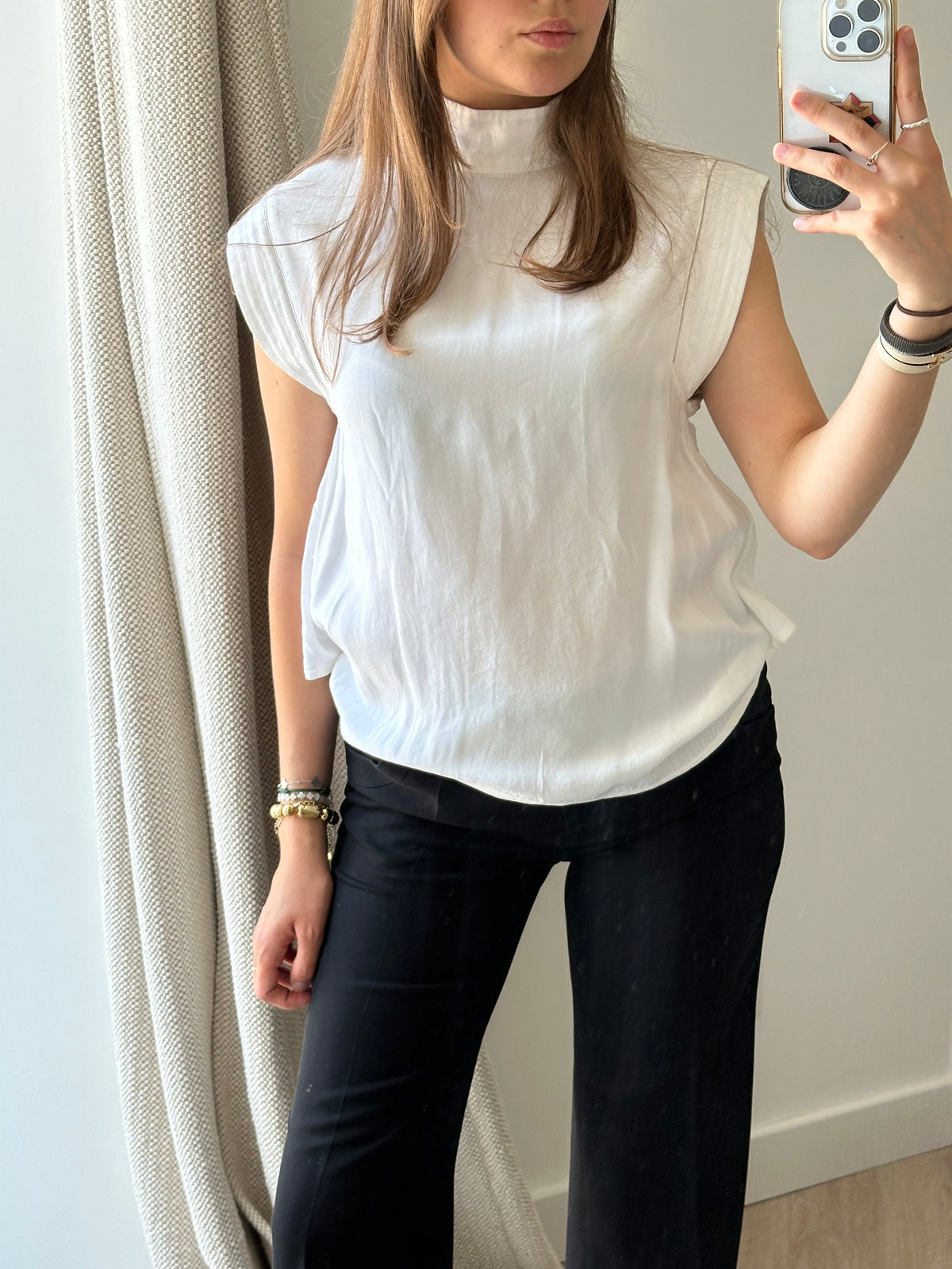 Top blanc ikks t.36