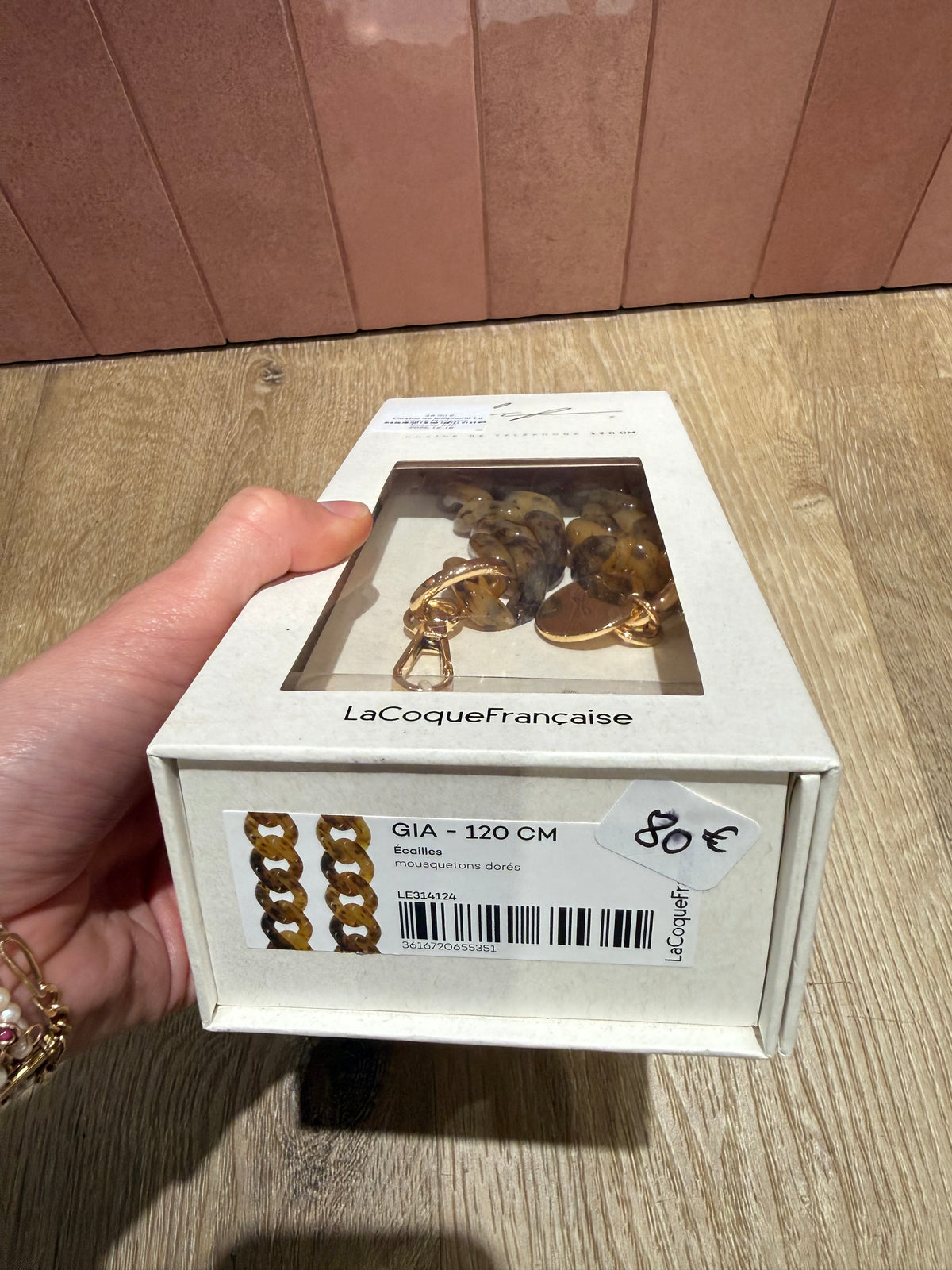 Chaîne de téléphone La Coque Française état neuf