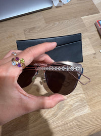 Lunettes Dior bleu TU