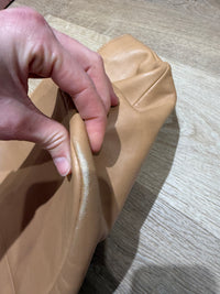 Sac cabas cuir camel Lancel