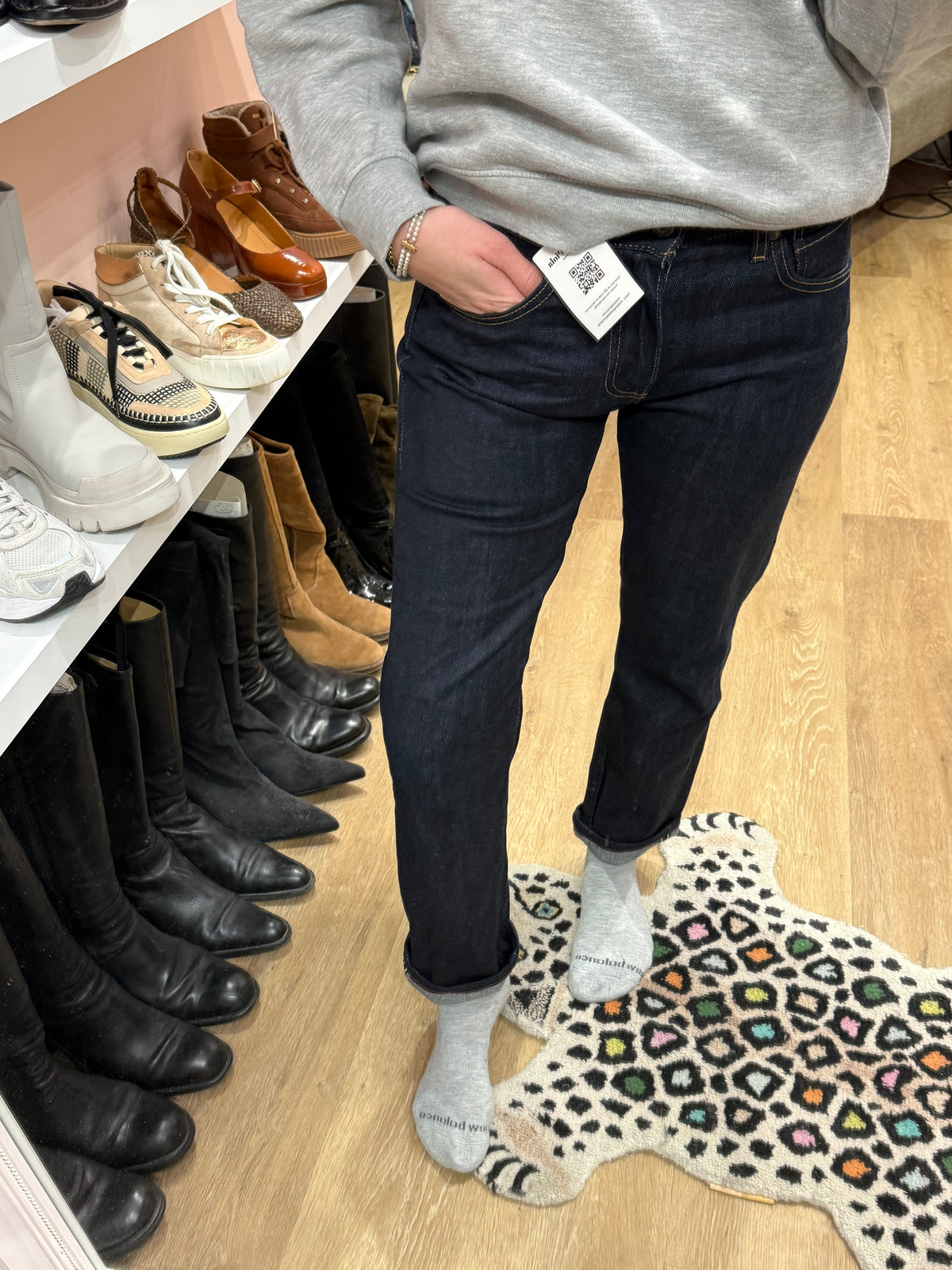 Jean Levi's bleu brut foncé droit taille 38