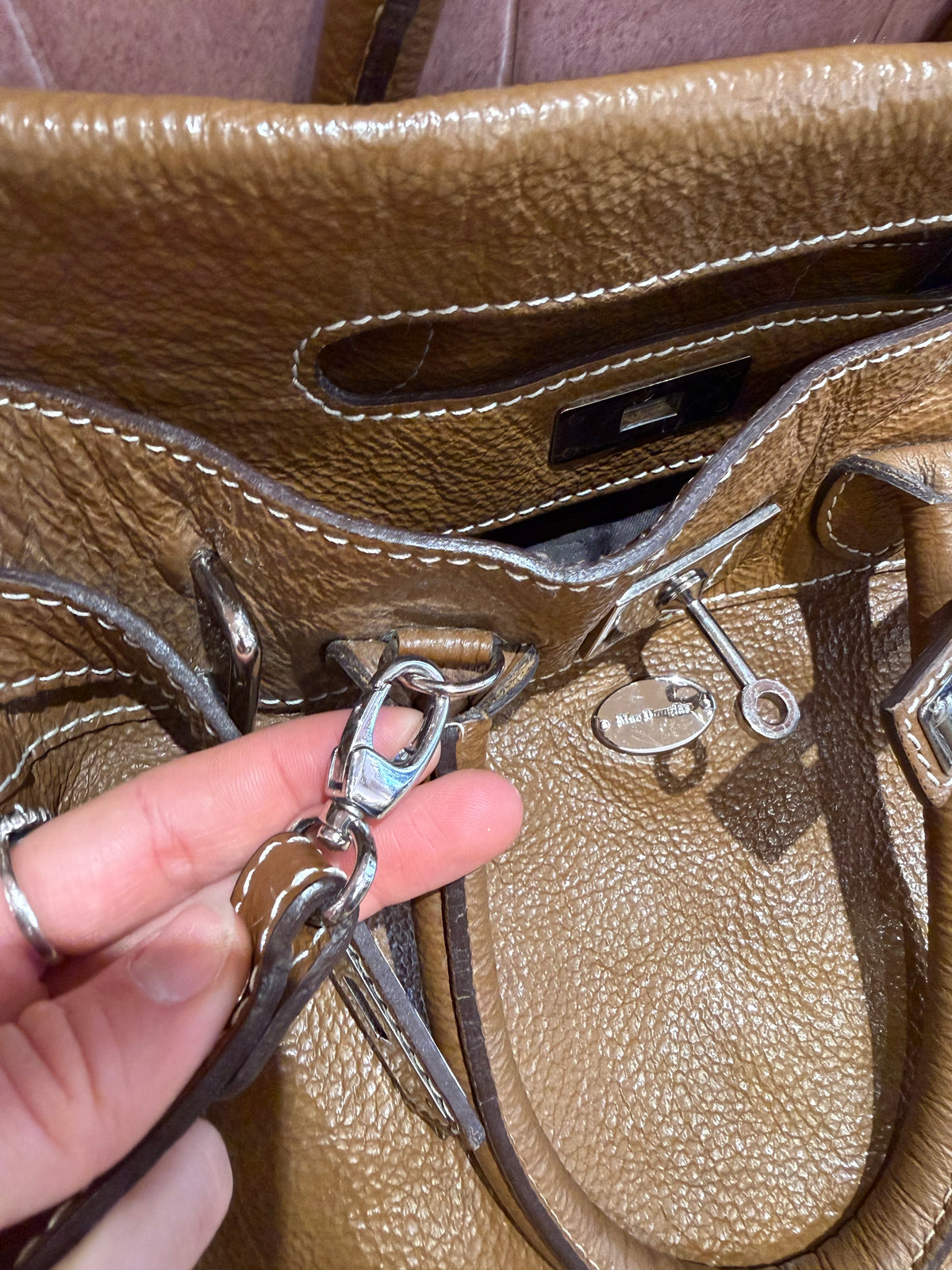 Sac en cuir Mac Douglas