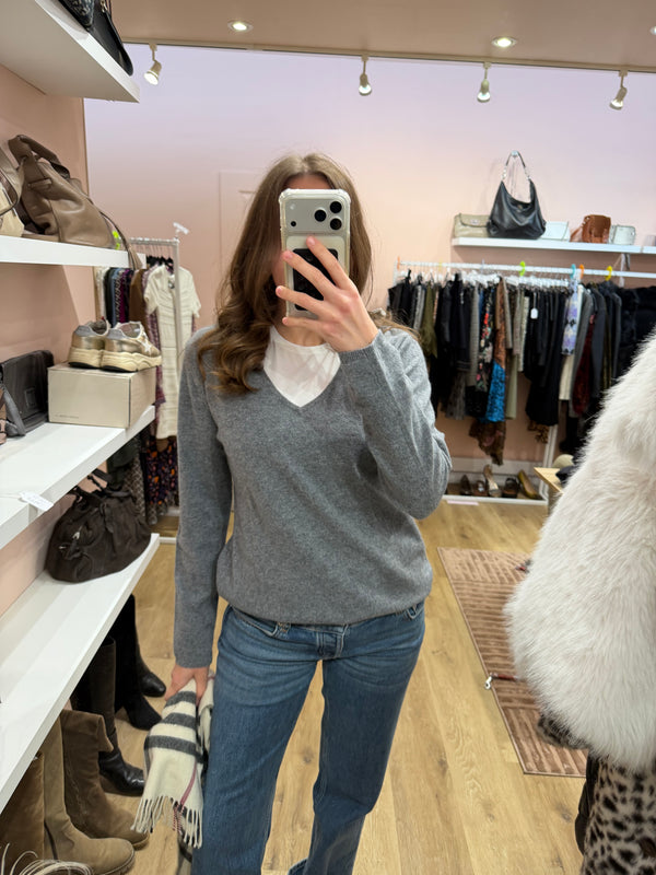 pull gris weill Taille M 12/10
